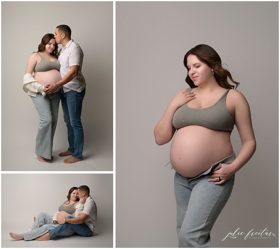 haverhill ma maternity photoshoot with couples portraits